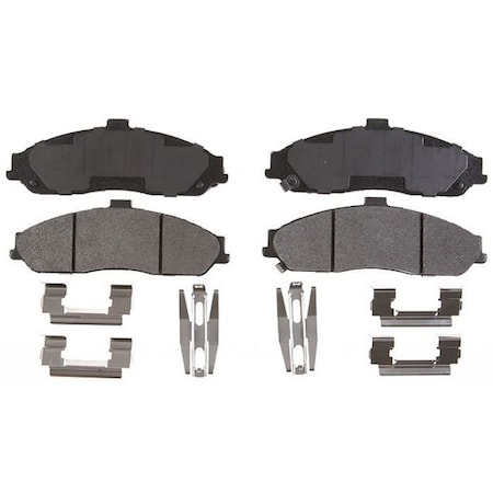 R/M Brakes BRAKE PADS OEM OE Replacement Metallic With Hardware SP731XPH